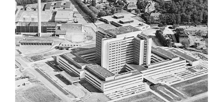 Centralsjukhuset Kristianstad, år 1976.