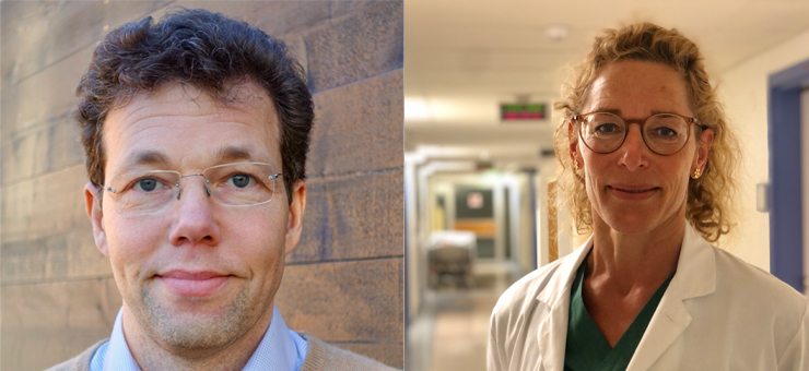 Fredrik Kahn och Pernilla Sahlstrand Johnson